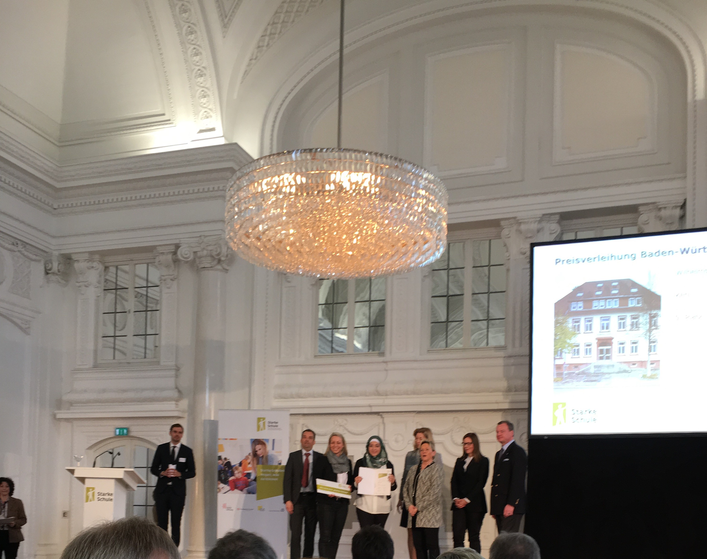 Wilhelmschule am 06.02.2017 erhält Preis für Starke Schule